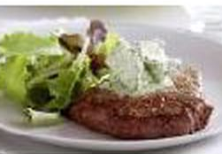 Gebakken ossenhaas met kruidenroom